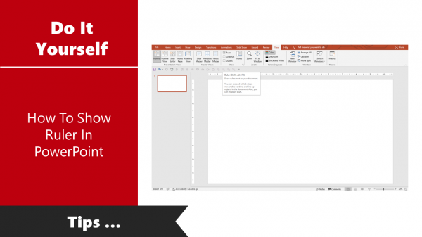 How To Show Ruler In PowerPoint