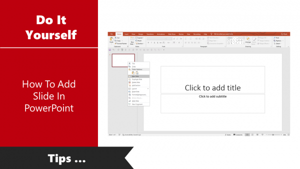 How To Add Slide In PowerPoint