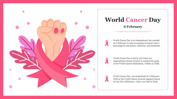 Best World Cancer Awareness Day For Presentation