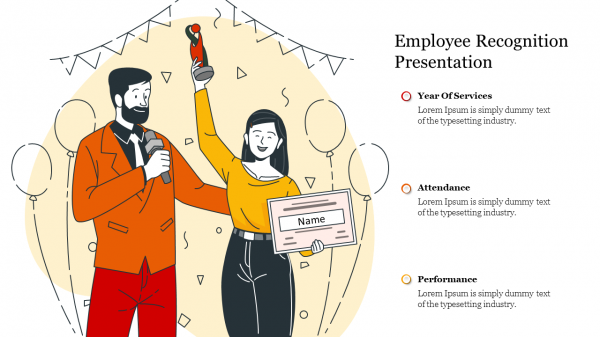 Attractive%20Employee%20Recognition%20Presentation%20Template