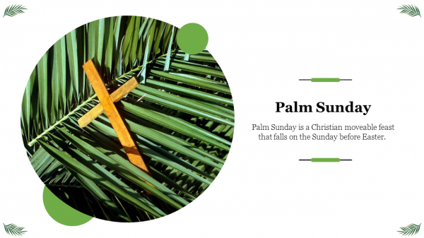 Creative Palm Sunday PowerPoint Templates For Presentation