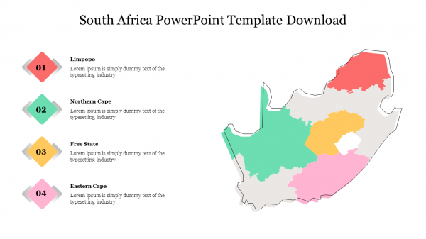 South Africa PowerPoint Template Free Download