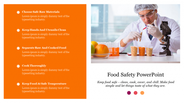 Food Safety PowerPoint