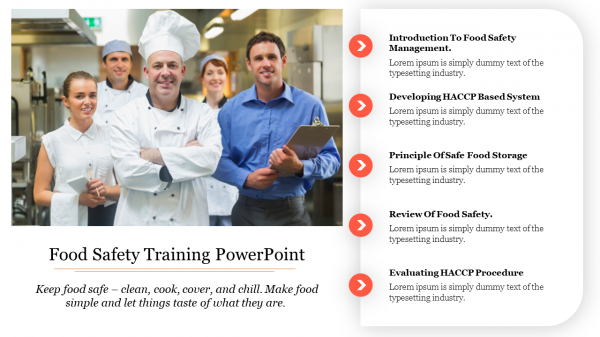 Food Safety Training PowerPoint