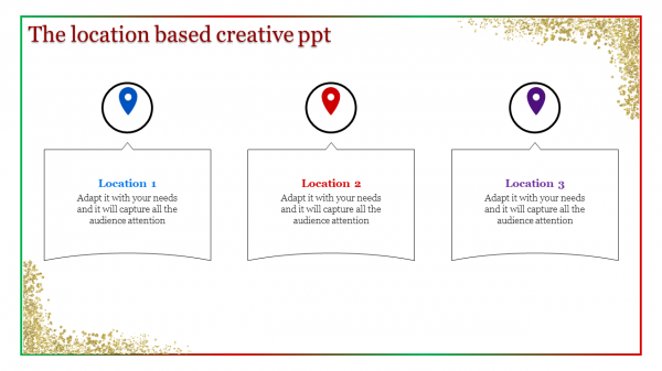 creative ppt-The location based creative ppt