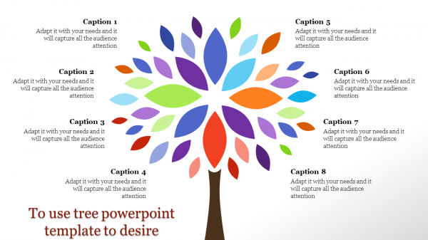 tree powerpoint template-To use tree powerpoint template to desire