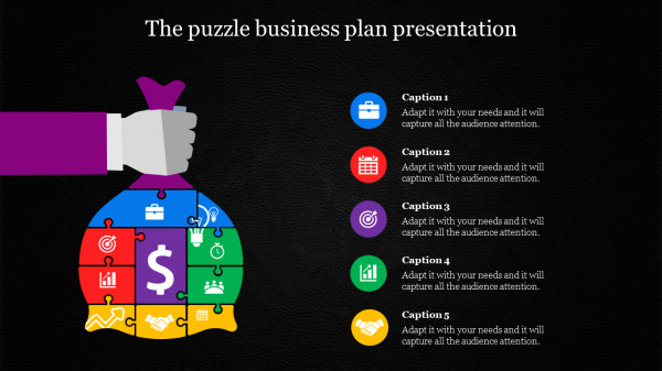 business plan presentation-The puzzle business plan presentation