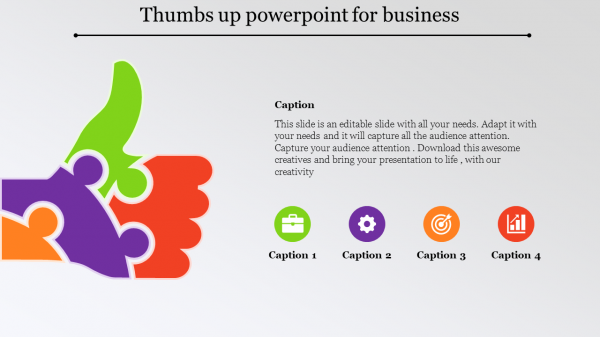 thumbs up powerpoint-Thumbs up powerpoint for business