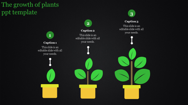 Editable Plant PPT Template Presentation Slide Designs