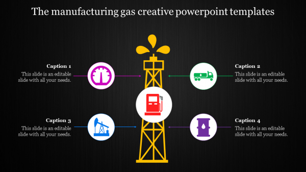 creative powerpoint templates-The manufacturing gas creative powerpoint templates