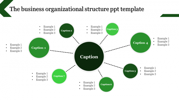 organizational structure ppt template-The business organizational structure ppt template