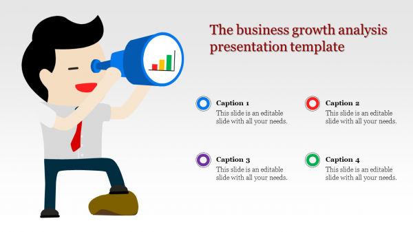 analysis presentation template-The business growth analysis presentation template