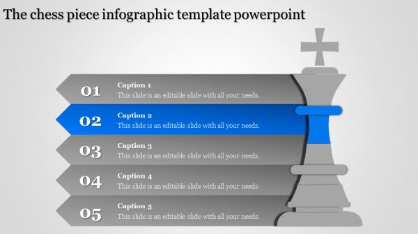 infographic template powerpoint-The chess piece infographic template powerpoint-Style 2