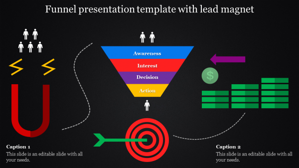 funnel presentation template-Funnel presentation template with lead magnet-Style 1