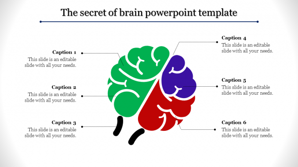 brain powerpoint template-The secret of brain powerpoint template