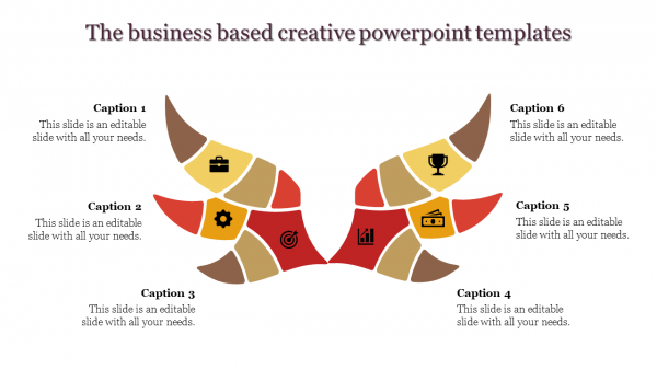 creative powerpoint templates-The business based creative powerpoint templates