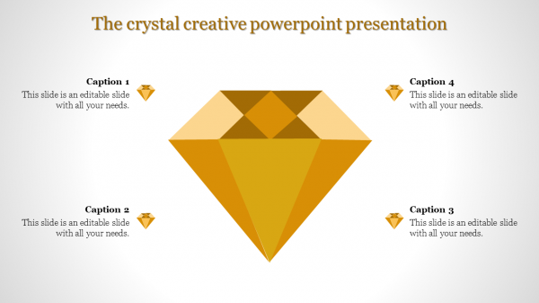 creative powerpoint presentation-The crystal creative powerpoint presentation-Yellow