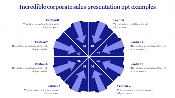 corporate sales presentation ppt-Incredible corporate sales presentation ppt examples-Blue