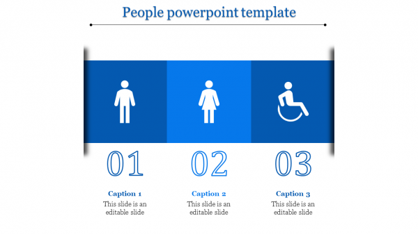 people powerpoint template-people powerpoint template-Blue