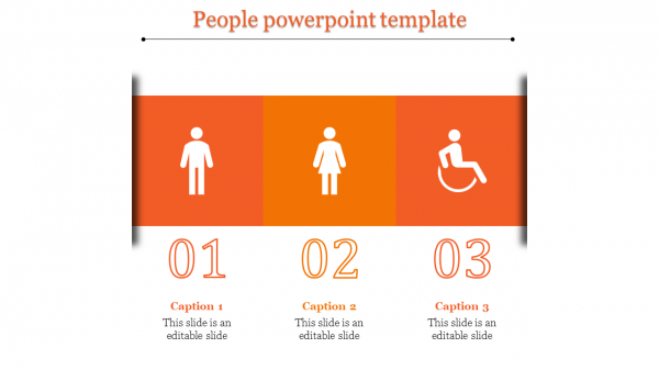 people powerpoint template-people powerpoint template-Orange
