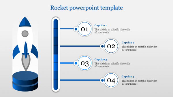 rocket powerpoint template-rocket powerpoint template-Blue