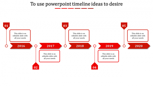 powerpoint timeline ideas-To use powerpoint timeline ideas to desire-5-Red
