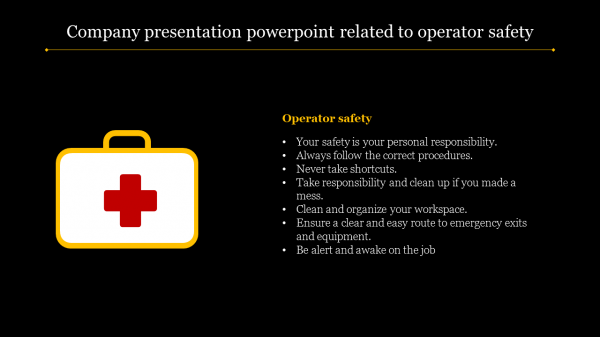 Company presentation powerpoint 