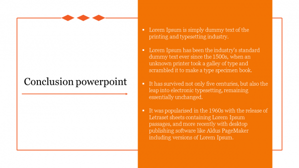 Conclusion powerpoint
