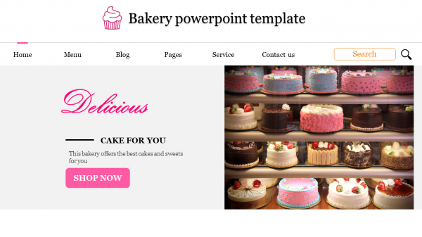 bakery powerpoint template