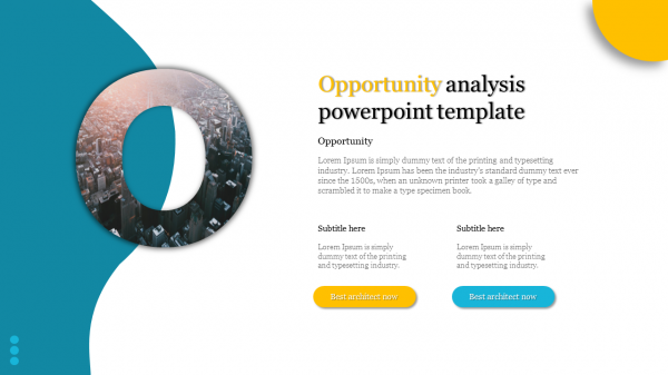 Opportunity analysis powerpoint template