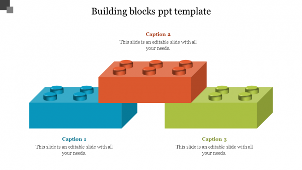 building blocks ppt template