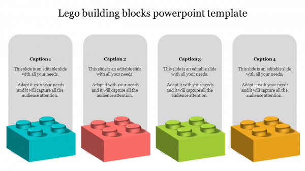 lego building blocks powerpoint template
