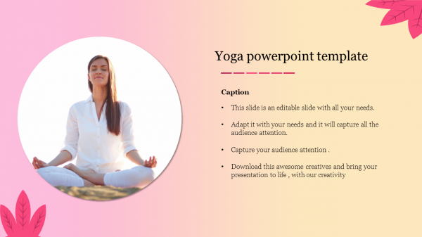 Yoga powerpoint template