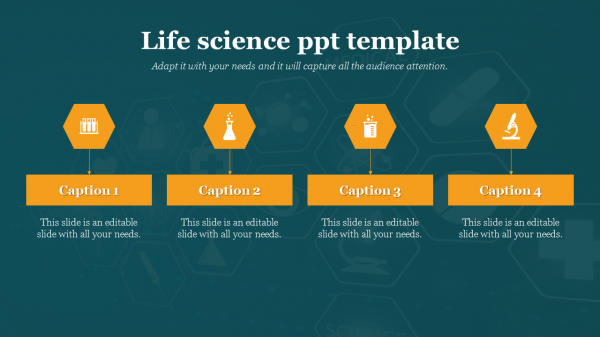 life science ppt template