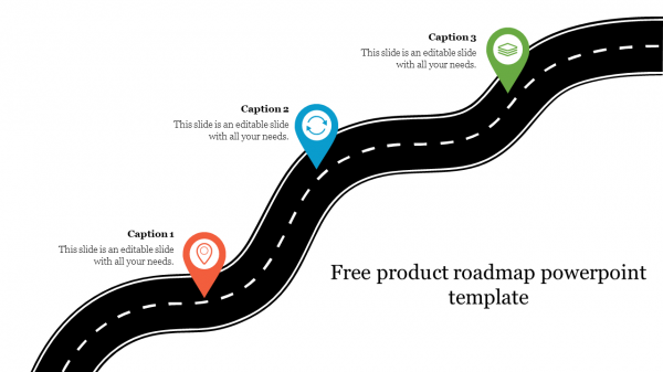 free product roadmap powerpoint template