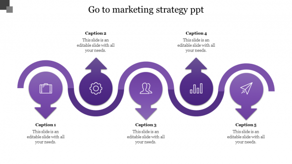 go to marketing strategy ppt-Purple