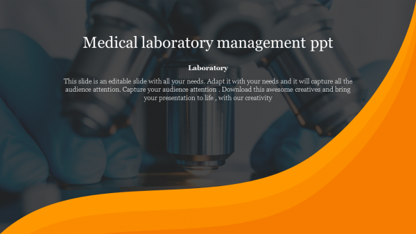 medical laboratory management ppt