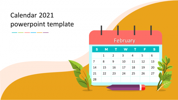 calendar 2021 powerpoint template