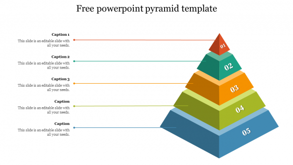 free powerpoint pyramid template