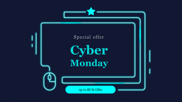 cyber monday powerpoint template