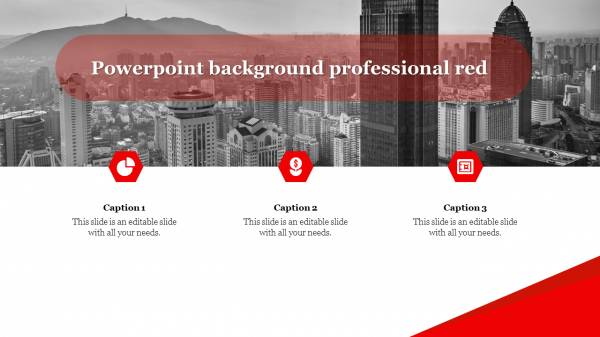 powerpoint background professional red