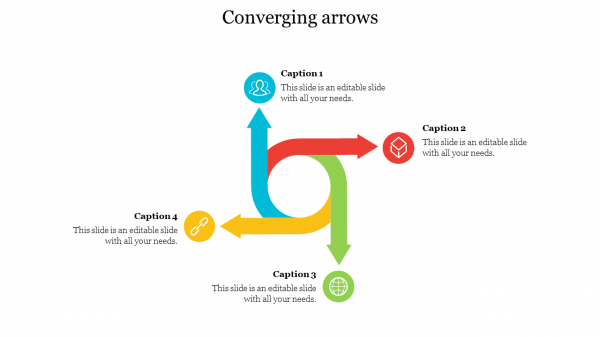 converging arrows