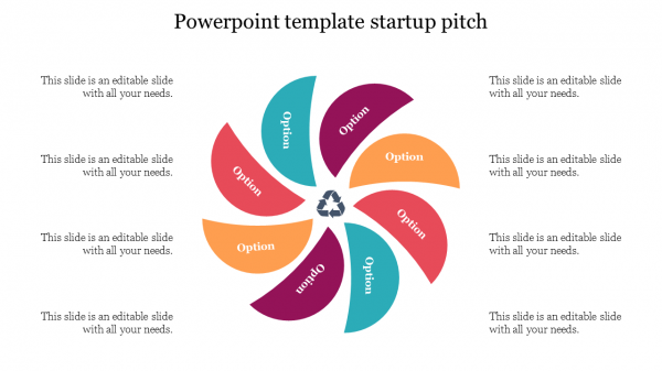free powerpoint template startup pitch