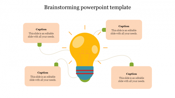 brainstorming powerpoint template free download