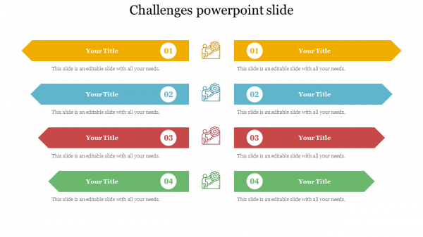 challenges powerpoint slide