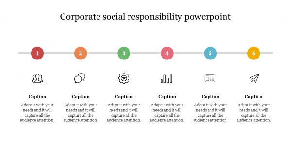 corporate social responsibility powerpoint template free