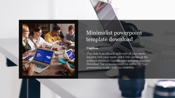 free minimalist powerpoint template download