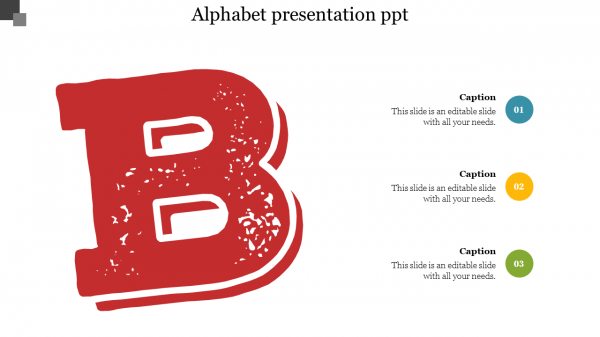 alphabet presentation ppt
