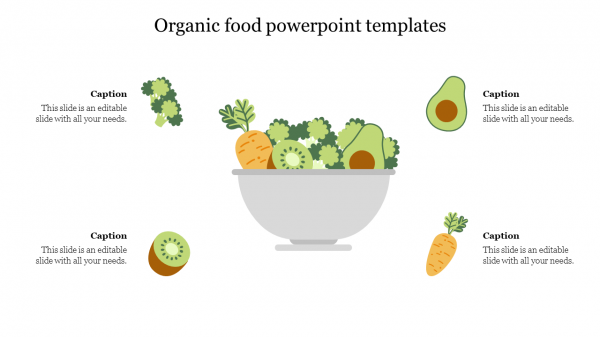 organic food powerpoint templates