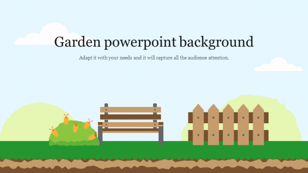 Garden powerpoint background